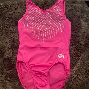 Gymnastics and dance leotard, Pink GK